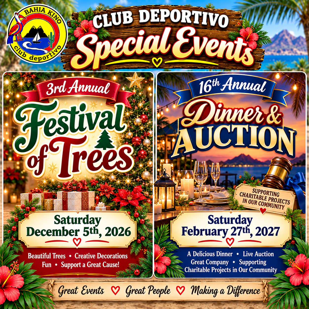 Tropical Club Special Events Poster 1
